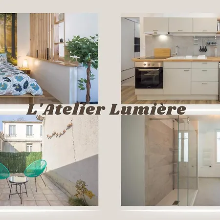L'atelier Lumière - Design, Télétravail Et Hypercentre Troyen Apartamento