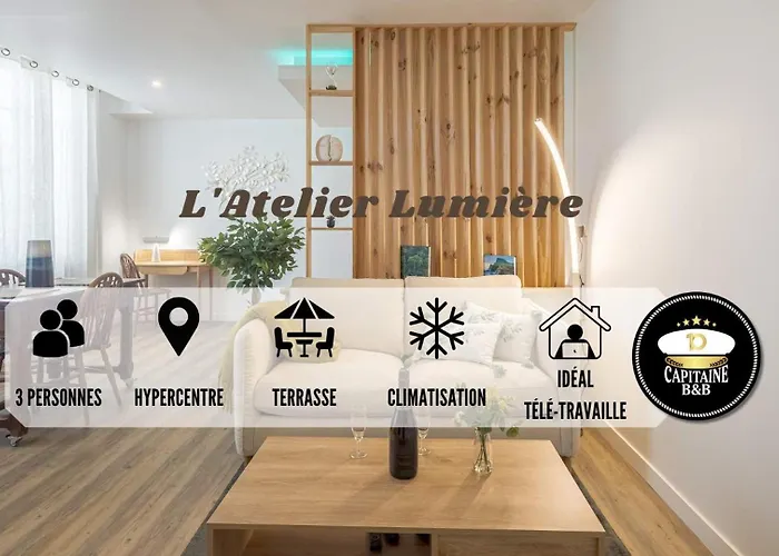 L'atelier Lumiere - Hypercentre - 3 Pers Apartament Troyes